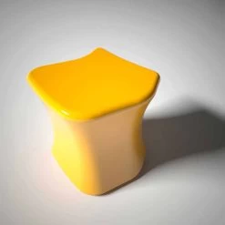 Taburete De Diseño Moderno Fabricado En Italia Modelo Dirimo -Tienda De Decoración 17385