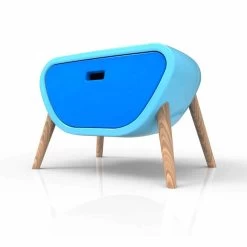 Mesita Moderna De Diseño Hecha En Italia Little Gauche -Tienda De Decoración 17416