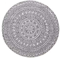 Alfombras Redondeadas- Brussels Diamond (gris)