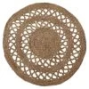 ALFOMBRA AMENDAL NATURAL 150CM -Tienda De Decoración alfombra amendal redonda 150cm