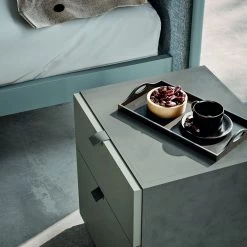 Dormitorio Con 4 Elementos Muebles De Estilo Moderno Made In Italy - Eletta -Tienda De Decoración arredamento camera da letto a 4 elementi stile moderno made in italy eletta 4