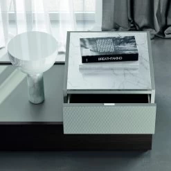 Dormitorio Con 7 Elementos Muebles De Estilo Moderno Made In Italy - Polinesia -Tienda De Decoración arredamento camera da letto a 7 elementi stile moderno made in italy polinesia 7