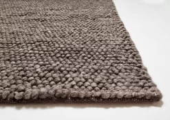 Alfombra De Lana - Avafors Wool Bubble (antracita) -Tienda De Decoración avafors grey natural ullmatta wool carpet wollteppichen201copy close up2.jpg