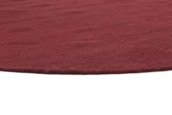 Alfombras Redondeadas - Bibury (púrpura) -Tienda De Decoración bibury purple r wool ullmatta wollteppich03rr.jpg