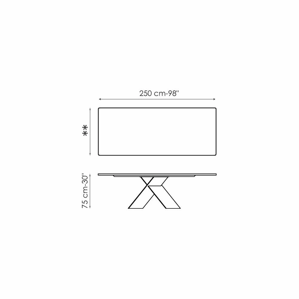 Mesa De Diseño Bonaldo Axe En Madera Con Bordes Naturales Fabricada En Italia 9 Mesa De Diseño Bonaldo Axe En Madera Con Bordes Naturales Fabricada En Italia - Imagen 7