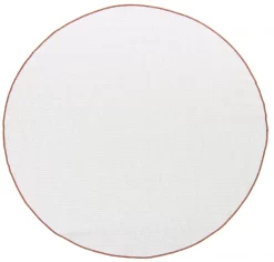 Alfombras Redondeadas- Monsanto (naranja) -Tienda De Decoración brussels weave 20.5053 cayenne 02 matta carpet teppich 01rr.jpg