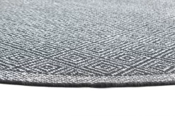 Alfombras Redondeadas - Monsaraz (negro) -Tienda De Decoración brussels weave 20.5323 night 02 matta carpet teppich 03rr.jpg