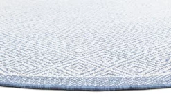 Alfombras Redondeadas - Monsaraz (azul) -Tienda De Decoración brussels weave 20.5323 ocean 01 matta carpet teppich 03rr.jpg