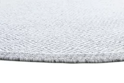 Alfombras Redondeadas - Monsaraz (gris) -Tienda De Decoración brussels weave 20.5323 silver 01 matta carpet teppich 03rr.jpg