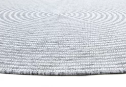 Alfombras Redondeadas - Ferragudo (gris) -Tienda De Decoración brussels weave 20.5337 silver 01 matta carpet teppich 03rr.jpg