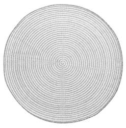 Alfombras Redondeadas - Ferragudo (gris) -Tienda De Decoración brussels weave 20.5337 silver 02 matta carpet teppich 01rr.jpg