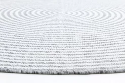 Alfombras Redondeadas - Ferragudo (gris) -Tienda De Decoración brussels weave 20.5337 silver 02 matta carpet teppich 03rr.jpg