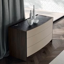 Dormitorio De Estilo Moderno Con 4 Elementos Made In Italy - Calimero -Tienda De Decoración camera da letto a 4 elementi stile moderno realizzata in italia calimero 3