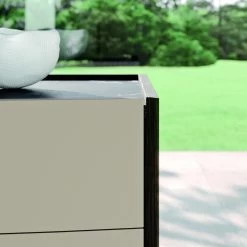 Dormitorio De Estilo Moderno Con 4 Elementos Made In Italy - Calimero -Tienda De Decoración camera da letto a 4 elementi stile moderno realizzata in italia calimero 8