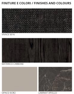 Dormitorio De Estilo Moderno Con 4 Elementos Made In Italy - Calimero -Tienda De Decoración camera da letto a 4 elementi stile moderno realizzata in italia calimero 9