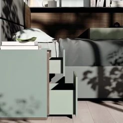 Habitación Doble Con 5 Elementos De Lujo Made In Italy - Esmeralda -Tienda De Decoración camera da letto matrimoniale a 5 elementi made in italy di lusso smeraldo 3