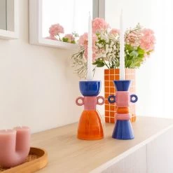 CANDELABRO BERNIS CERÁMICA 21CM -Tienda De Decoración candelabro bernis ceramica 21cm 2