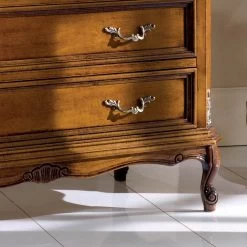 Cómoda De Dormitorio Clásica De 4 Cajones Made In Italy - Richard -Tienda De Decoración cassettiera camera da letto classica 4 cassetti made in italy richard 3