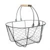 CESTA CLAUDINA METAL 38X25CM
