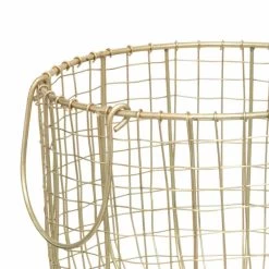 CESTA ELSI METAL -Tienda De Decoración cesta elsi metal 3