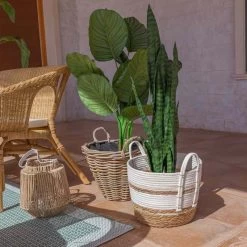 CESTO AUSTIN NATURAL -Tienda De Decoración cesto austin natural 7