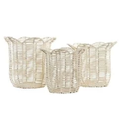 CESTO CIRSE FLOR -Tienda De Decoración cesto cirse flor 1