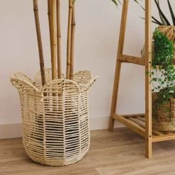 CESTO CIRSE FLOR -Tienda De Decoración cesto cirse flor 5