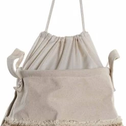 CESTO LÉRIDA POLIÉSTER 35X35CM -Tienda De Decoración cesto lerida beige 4