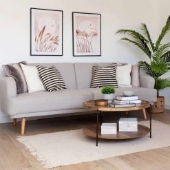 COJÍN QUEZAL POLIÉSTER 45CM -Tienda De Decoración cojin quezal gris 45cm 5