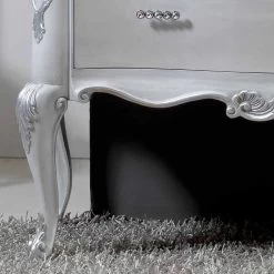 Dresser Diseño Clásico Y Mangos De Madera Maciza De Hueso De Cristal -Tienda De Decoración como design classico in legno massello e maniglie in cristallo bone 3