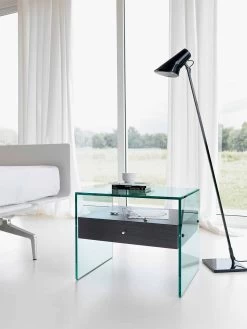 Comodino Di Design Moderno In Vetro Extrachiaro Made In Italy– Segreto 19 Comodino Di Design Moderno In Vetro Extrachiaro Made In Italy– Segreto -Tienda De Decoración comodino di design moderno in vetro extrachiaro made in italy segreto 10