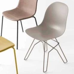 Diseño Moderno Silla Connubia Academia Calligaris Fabricado En Italia, 2 Piezas -Tienda De Decoración connubia calligaris academy sedia design moderno made in italy 2 pz 10