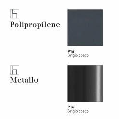 Connubia Academia Calligaris Silla De Diseño De Polipropileno, 2 Piezas -Tienda De Decoración connubia calligaris academy sedia in polipropilene di design 2 pezzi