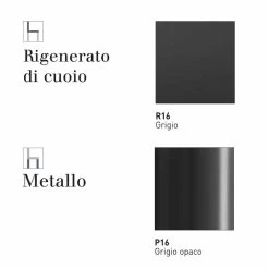 Silla De Cuero Connubia Calligaris Boheme, De Metal Moderno, 2 Piezas -Tienda De Decoración connubia calligaris boheme sedia in cuoio e metallo moderna 2 pezzi 1