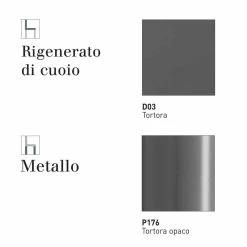 Silla De Cuero Connubia Calligaris Boheme, De Metal Moderno, 2 Piezas -Tienda De Decoración connubia calligaris boheme sedia in cuoio e metallo moderna 2 pezzi 4