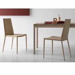 Silla De Cuero Connubia Calligaris Boheme, De Metal Moderno, 2 Piezas -Tienda De Decoración connubia calligaris boheme sedia in cuoio e metallo moderna 2 pezzi 8