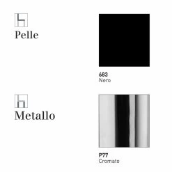 Silla Connubia Nueva York Calligaris En Piel De Diseño Moderno, 2 Piezas -Tienda De Decoración connubia calligaris new york sedia in pelle design moderno 2 pezzi 12