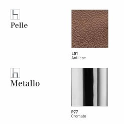 Silla Connubia Nueva York Calligaris En Piel De Diseño Moderno, 2 Piezas -Tienda De Decoración connubia calligaris new york sedia in pelle design moderno 2 pezzi 15