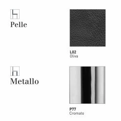 Silla Connubia Nueva York Calligaris En Piel De Diseño Moderno, 2 Piezas -Tienda De Decoración connubia calligaris new york sedia in pelle design moderno 2 pezzi 16