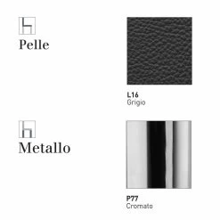 Silla Connubia Nueva York Calligaris En Piel De Diseño Moderno, 2 Piezas -Tienda De Decoración connubia calligaris new york sedia in pelle design moderno 2 pezzi 7