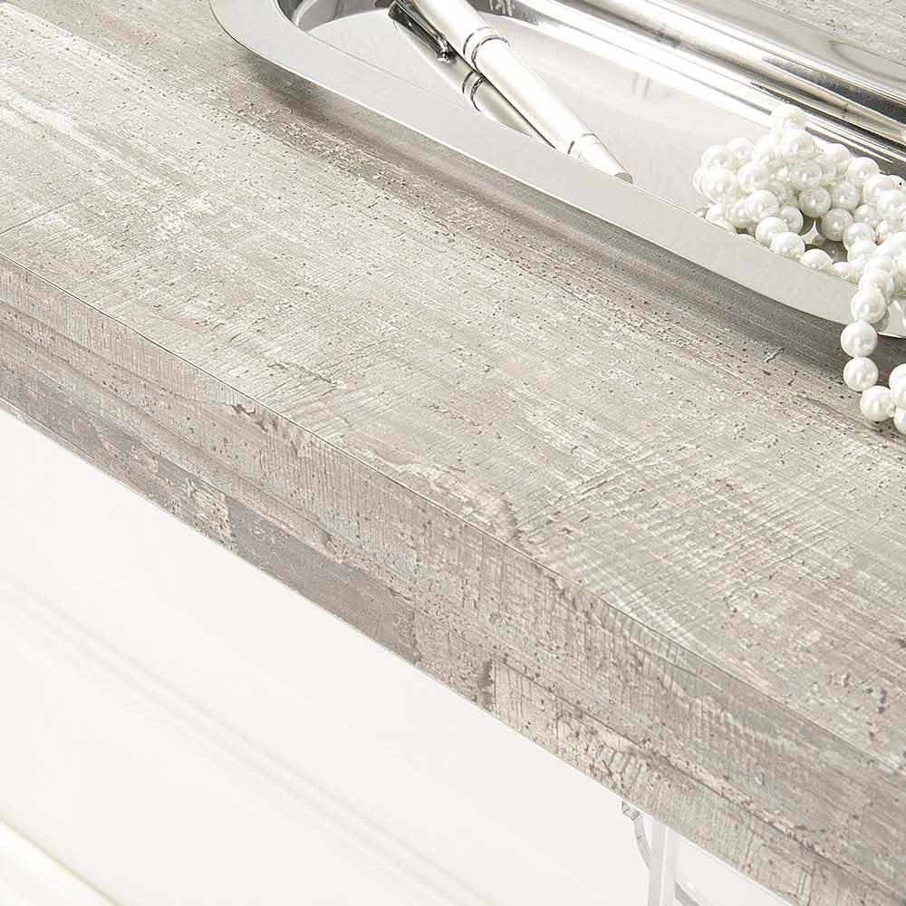 Tablero De Consola De Pared En Madera Gris, Blanca O Corten Y Plexiglás - Leopardi 6 Tablero De Consola De Pared En Madera Gris, Blanca O Corten Y Plexiglás - Leopardi - Imagen 4