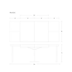 Consola Extensible A 214 Cm En Madera Y Metal Made In Italy - Leonide -Tienda De Decoración consolle allungabile a 214 cm in legno e metallo made in italy leonide 10