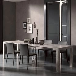 Consola Extensible Hasta 290 Cm En Melamina Madera Made In Italy - Paride -Tienda De Decoración consolle allungabile a 290 cm in legno nobilitato made in italy paride 4