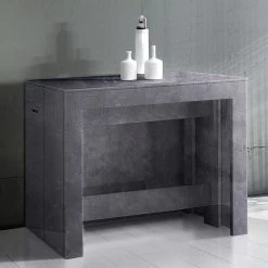 Consola Extensible A 300 Cm Desde La Entrada O La Sala De Estar En Madera - Katharina