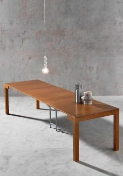 Consola Extensible Hasta 12 Asientos En Madera De Nogal Made In Italy - Picchia -Tienda De Decoración consolle allungabile fino a 12 posti in legno noce made in italy picchia 9