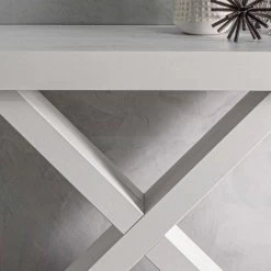 Consola Extensible Hasta 195 Cm En Madera De Melamina - Merlin 10 Consola Extensible Hasta 195 Cm En Madera De Melamina - Merlin -Tienda De Decoración consolle allungabile fino a 195 cm in legno nobilitato folding merlin 1