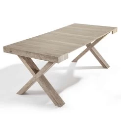 Consola Extensible Hasta 195 Cm En Madera De Melamina - Merlin 14 Consola Extensible Hasta 195 Cm En Madera De Melamina - Merlin -Tienda De Decoración consolle allungabile fino a 195 cm in legno nobilitato folding merlin 5