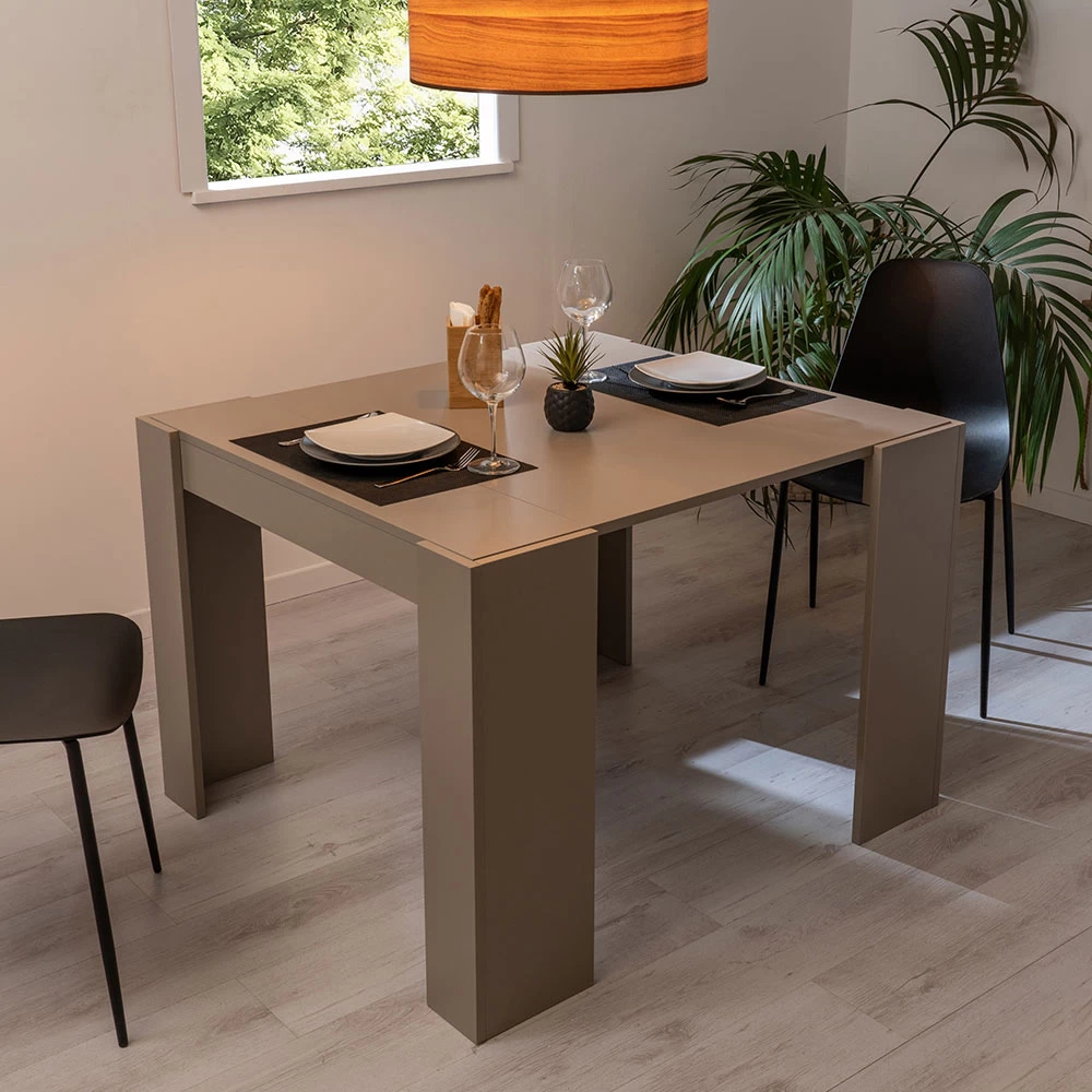 Consola Extensible Hasta 294 Cm En Melamina Made In Italy - Pineta 5 Consola Extensible Hasta 294 Cm En Melamina Made In Italy - Pineta - Imagen 3