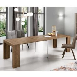 Consola Extensible Hasta 295 Cm En Laminado Made In Italy - Rudolf 10 Consola Extensible Hasta 295 Cm En Laminado Made In Italy - Rudolf -Tienda De Decoración consolle allungabile fino a 295 cm in laminato made in italy rudolf 4