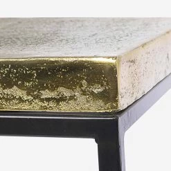 Consola De Diseño Industrial Minimalista En Acero 2 Piezas Homemotion - Rambutan -Tienda De Decoración consolle di design moderno minimale in acciaio 2 pezzi homemotion rambutan 5